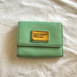 Marc Jacobs Classic Q Leather Trifold Wallet